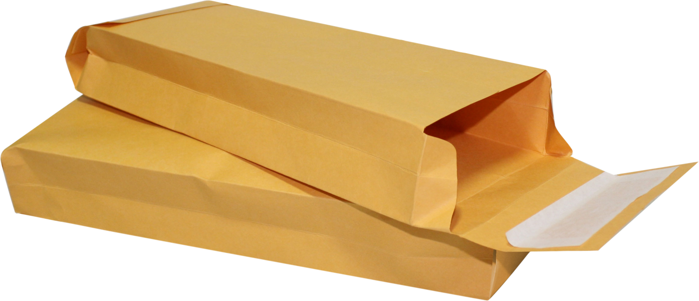 40lb. Brown Kraft Expansion Envelopes 5 x 11 x 2 Shipping
