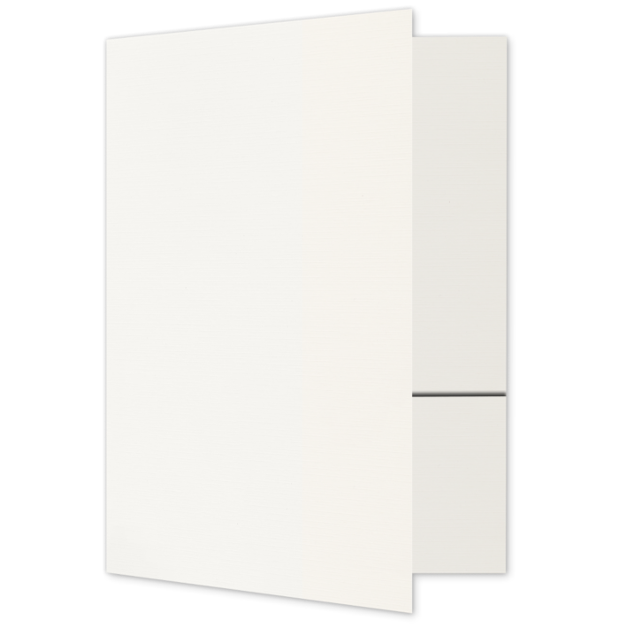 9 x 12 Presentation Folder Bright White