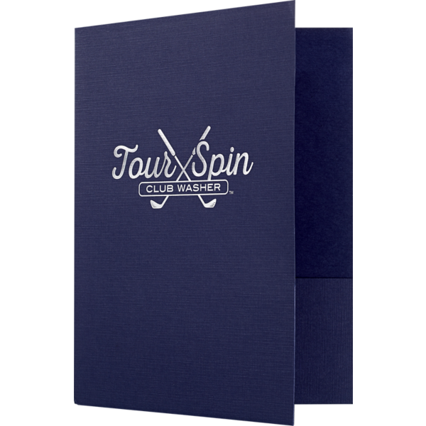 Blank 9 X 12 Presentation Folders Quick Ship Foil Stamping 3 Day Folders Com