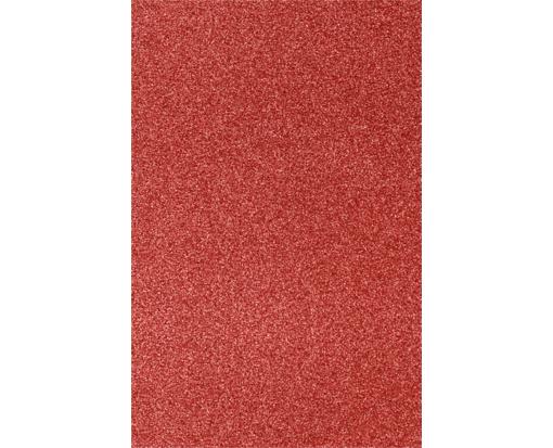 11 x 17 Cardstock Holiday Red Sparkle