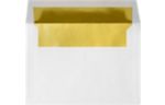 A9 Foil Lined Invitation Envelope (5 3/4 x 8 3/4) Gold Foil Lining