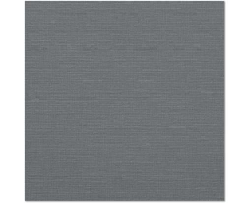 12 x 12 Cardstock Sterling Gray Linen