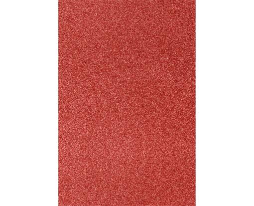 12 x 18 Cardstock Holiday Red Sparkle
