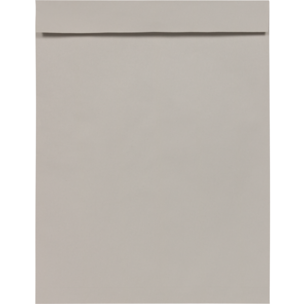 17 x 22 Open End Jumbo Envelopes - No Gum - 250 Pack Gray Kraft