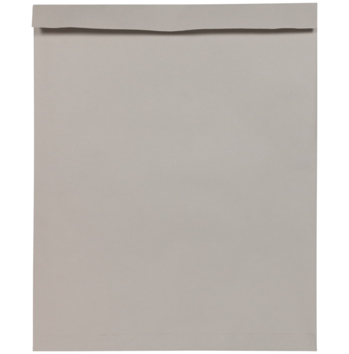22 x 27 Open End Jumbo Envelopes - No Gum - 100 Pack Gray Kraft
