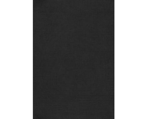 13 x 19 Cardstock Black Linen