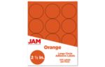 2 1/2 Inch Circle Label (Pack of 120) Orange
