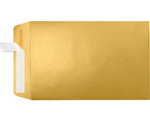 6 x 9 Open End Envelope Gold Metallic