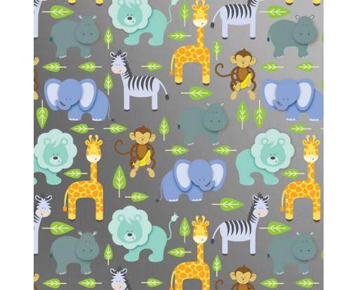 Industrial-Size Wrapping Paper Roll - 833 ft x 30 in (2082.5 sq ft) Zoo