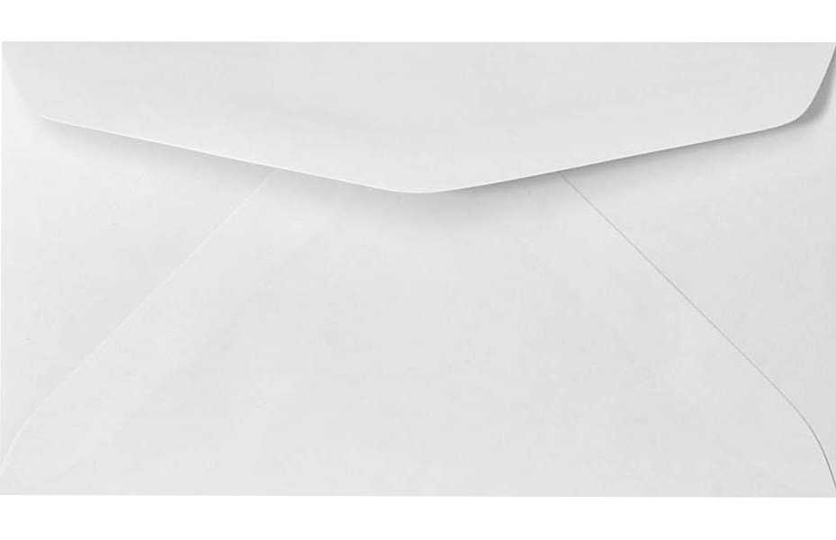 6 3 4 Regular Envelopes 3 5 8 X 6 1 2 24lb 24lb Bright White Envelopes Com