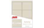 3 1/3 x 4 Rectangle Label (Pack of 120) Ivory
