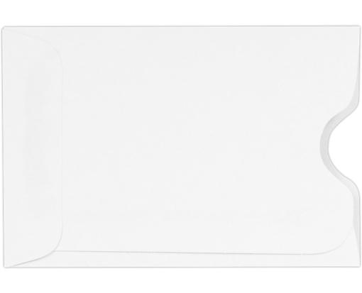 Credit Card Sleeve (2 3/8 x 3 1/2) 80lb. Bright White