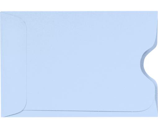 Credit Card Sleeve (2 3/8 x 3 1/2) Baby Blue