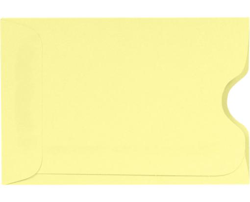 Credit Card Sleeve (2 3/8 x 3 1/2) Lemonade