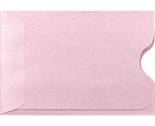 Credit Card Sleeve (2 3/8 x 3 1/2) Rose Quartz Metallic