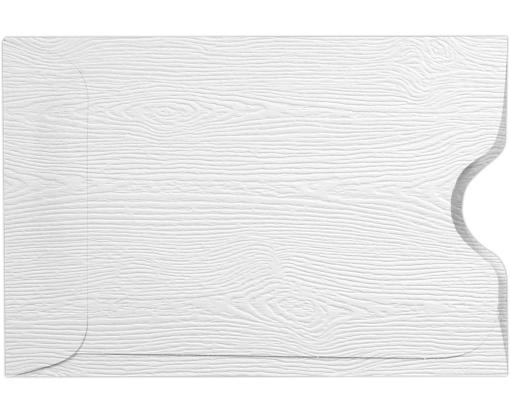 Credit Card Sleeve (2 3/8 x 3 1/2) White Birch Woodgrain