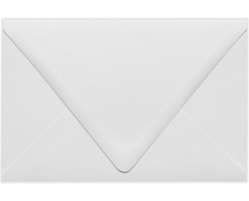 6 x 9 Booklet Contour Flap Envelope White - 100% Recycled