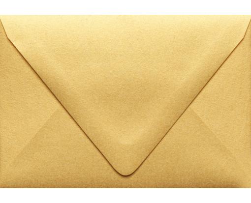 A1 Contour Flap Envelope (3 5/8 x 5 1/8) Gold Metallic