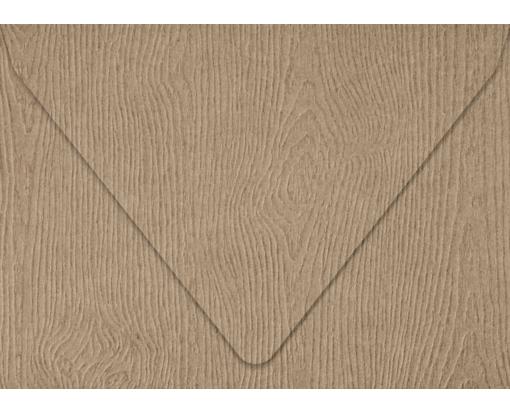 A1 Contour Flap Envelope (3 5/8 x 5 1/8) Oak Woodgrain