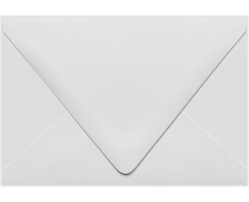 A4 Contour Flap Envelope (4 1/4 x 6 1/4) White - 100% Recycled