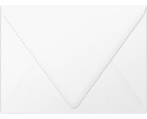 A6 Contour Flap Envelope (4 3/4 x 6 1/2) Bright White