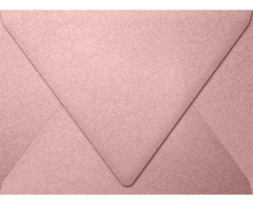 A6 Contour Flap Envelope (4 3/4 x 6 1/2) Misty Rose Metallic
