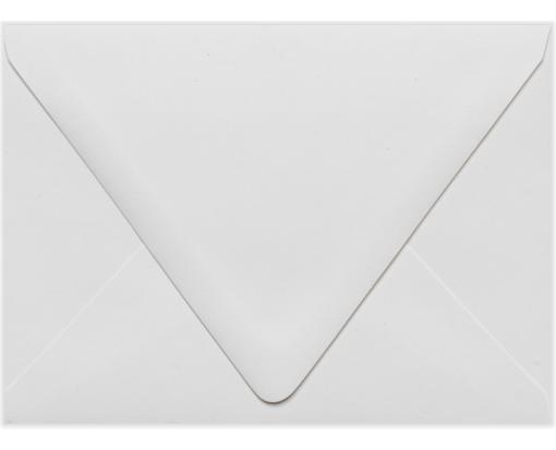 A6 Contour Flap Envelope (4 3/4 x 6 1/2) White - 100% Recycled