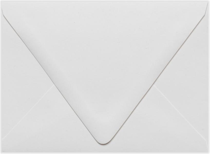 6 1/2 x 6 1/2 Square Contour Flap Envelopes 50 Qty. Midnight Black