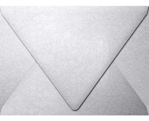 A7 Contour Flap Envelope (5 1/4 x 7 1/4) Silver Metallic