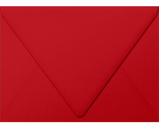 A7 Contour Flap Envelope (5 1/4 x 7 1/4) Holiday Red