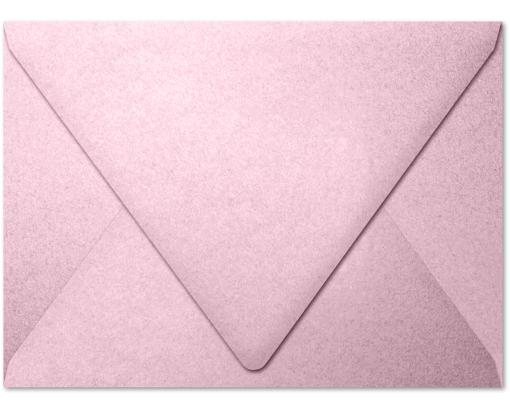 A7 Contour Flap Envelope (5 1/4 x 7 1/4) Rose Quartz Metallic