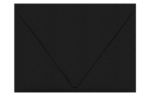 A7 Contour Flap Envelope (5 1/4 x 7 1/4) Black Linen