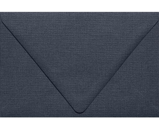 A9 Contour Flap Envelope (5 3/4 x 8 3/4) Nautical Blue Linen