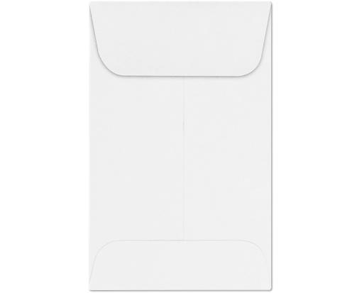 #1 Coin Envelope (2 1/4 x 3 1/2) 80lb. Bright White