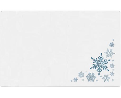 #1 Coin Envelope (2 1/4 x 3 1/2) White - Snowflakes