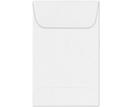#1 Coin Envelope (2 1/4 x 3 1/2) White Linen