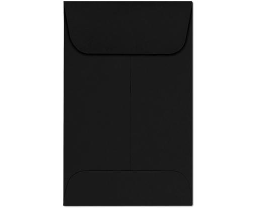 #1 Coin Envelope (2 1/4 x 3 1/2) Midnight Black