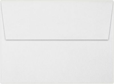 70lb. Bright White A7 Envelopes | Square Flap | (5 1/4 x 7 1/4) | Envelopes.com