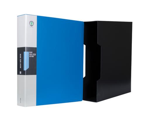 9 3/4 x 2 x 11 1/2 Display Book, 160 pages per book (Pack of 1) Blue