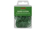 Circular Paper Clips (Pack of 50) Green