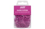 Circular Paper Clips (Pack of 50) Pink