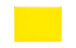 9 3/4 x 13 Plastic Envelopes with Zip Closure - Letter Booklet - (Pack of 12) Yellow