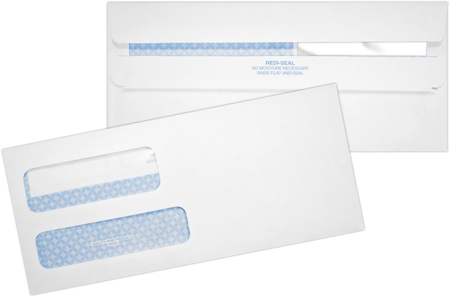 w2 window envelope address template