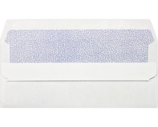 #10 Window Envelope (4 1/8 x 9 1/2) 24lb. White w/ Simple Seal, Security Tint