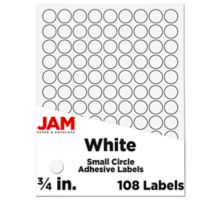 3/4 Inch Circle Label (Pack of 108)