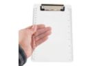 6 x 9 Small Plastic Clipboards Clear
