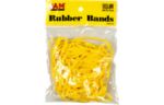 Colorful Rubber Bands - Size 33 (Pack of 100) Yellow