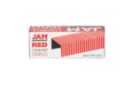 Standard Size Colorful Staples (Pack of 5000) Ruby Red