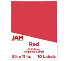 8 1/2 x 11 Full Page Label (Pack of 10)