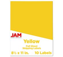 8 1/2 x 11 Full Page Label (Pack of 10)